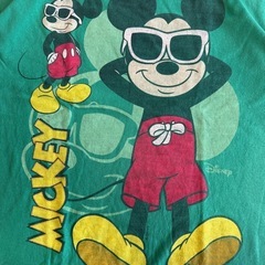 【レア】JUNK FOOD × Disney ミッキー Tシャツ L相当 ビッグの画像