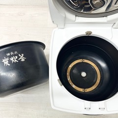 M【中古品】MITSUBISHI 三菱 IHジャー 炊飯器 NJ-VE107-W 5.5合炊き 2017年製　キッチン家電の画像