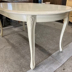 アンティークテーブル　猫脚の画像