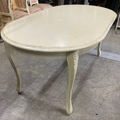 アンティークテーブル　猫脚の画像