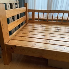 ベッドフレーム　スノコの画像
