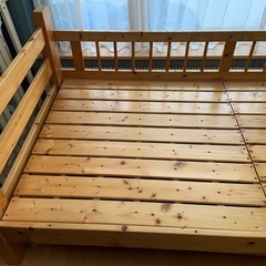 ベッドフレーム　スノコの画像