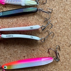 メタルジグ6個の画像