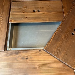 お話し中、、囲炉風テーブルの画像