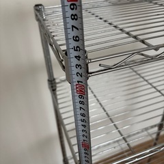 メタルラック　キャスター付きの画像