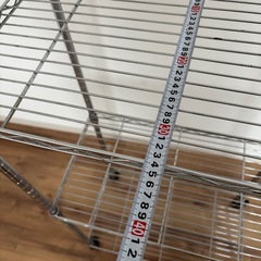 メタルラック　キャスター付きの画像