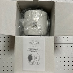 ポータブルヒーター　ファンヒーター新品/早いお取引きの方を優先させて頂きます。の画像