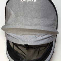 【360°回転】新生児　ISOFIX　アップリカ　クルリラAD グレー　チャイルドシートの画像