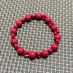 選べるクリスマスプレゼント☆ゴムブレスレット☆天然石や蓄光ビーズなどの画像