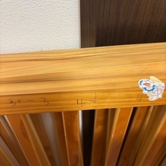 木製ベビーサークルの画像