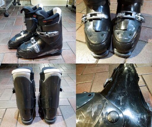 KAZAMA 28.0-28.5cm スキーブーツ 2バックル WINTERHIGH ブラック