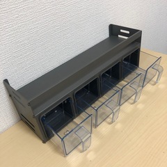 未使用　調味料ボックス 調味料容器 スパイス収納ラック 塩入れ ペッパーシェーカー 砂糖入れ 調味料ボックス スパイス容器 使いやすい キッチン用品 の画像
