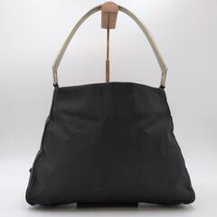 美品 PRADA プラダ メタルハンドル ハンドバッグ  セミ ワンショルダー ホーボー archive アーカイブ  Y2K トライアングル 三角ロゴプレートの画像