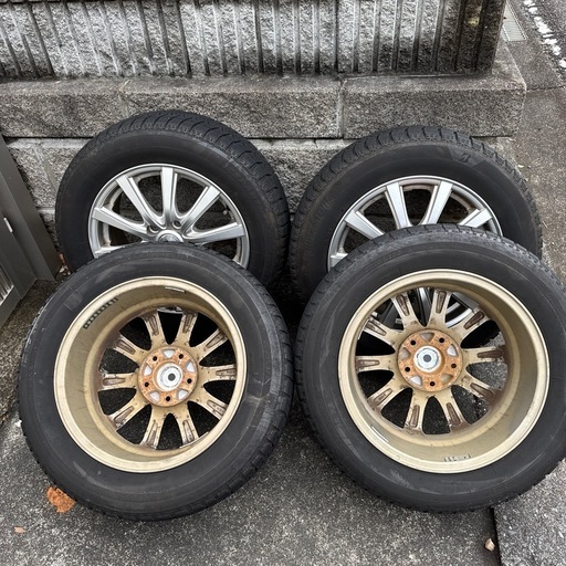 スタッドレスタイヤ、ホイールセット205/60/R16