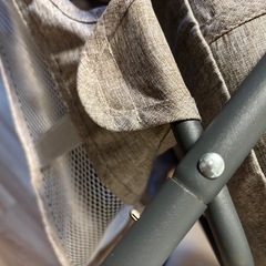 折りたたみベビーベッドの画像