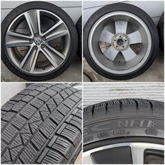 AUDI A1に VWクロスポロ 純正ホイール スタッドレス KENDA KR36の画像