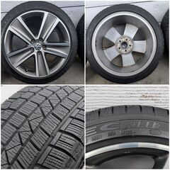 AUDI A1に VWクロスポロ 純正ホイール スタッドレス KENDA KR36の画像