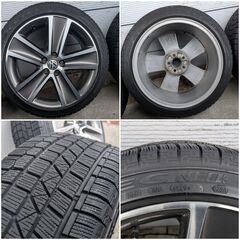 AUDI A1に VWクロスポロ 純正ホイール スタッドレス KENDA KR36の画像