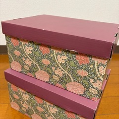 🌐デザイン収納ボックス（フタ付き）まとめ売り⭐︎の画像