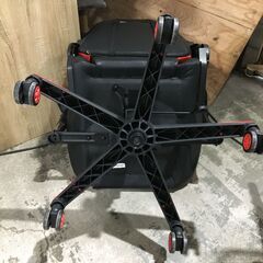 ゲーミングチェア ブラック×レッド 高さ1220×幅700×奥行710 ゲーミング座椅子 25l菊TKの画像