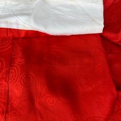 朱色襦袢と腰巻きの画像