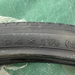 自転車タイヤ　24インチ　ブリヂストンの画像