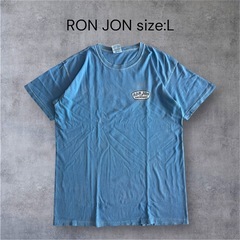 RON JON ロンジョン Tシャツ 水色 サーフ フロリダ州 オーランド Lの画像