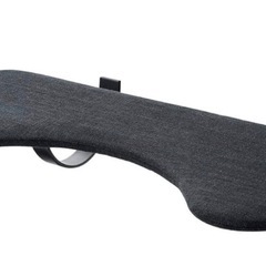 【在宅ワーク向け】サンワダイレクト 肘置き・リストレスト ワンタッチ固定 幅60.5cmの画像