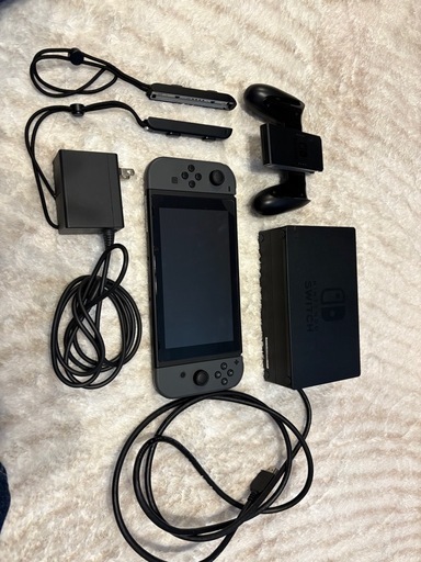Nintendo Switch 本体 初期型 グレー 付属品一式 箱あり 