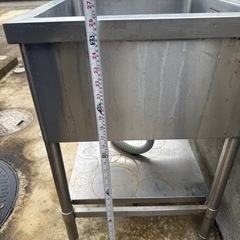 早い者勝ち！12/31まで　厨房機器業務用シンク一層の画像