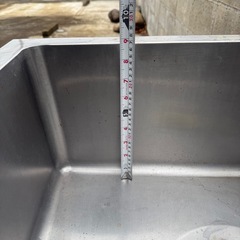 早い者勝ち！12/31まで　厨房機器業務用シンク一層の画像