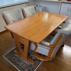 ダイニング5点セットの画像