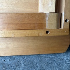 【0円受け渡し！/現地に取りに来れる方限定！】木製折りたたみテーブルの画像