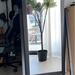  スタンディング　ミラー　ほぼ新品状態、キズなしの画像