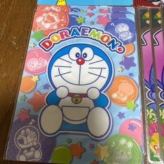 キャラクター　ドラえもん　スティッチ等下敷きセットの画像