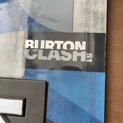 BURTONスノーボードとビンディングの画像