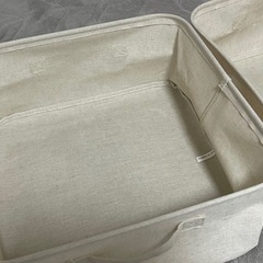 無印良品ソフトボックス2個ありの画像