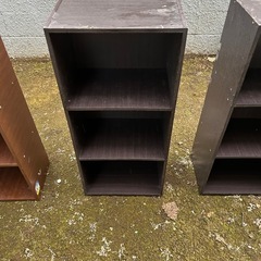 【ジャンク品】カラーボックス ３個セット　の画像