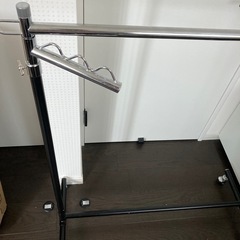 洋服掛け　ポール　ブラックの画像