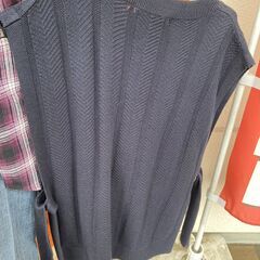 【リユースのサカイ広島石内店】 ジモティ割！！ニットベスト/クリ-ニング済み/HG-8422/広島市　雑貨　佐伯区　雑貨　南区　雑貨　西区　雑貨　東区　雑貨　中区　雑貨　安佐南区　雑貨　安佐北区　雑貨　安芸郡　雑貨　　海田町　雑貨の画像
