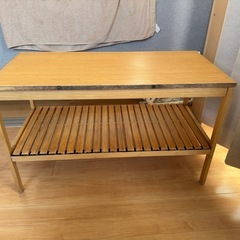 IKEA 家具　ベンチ　竹の画像