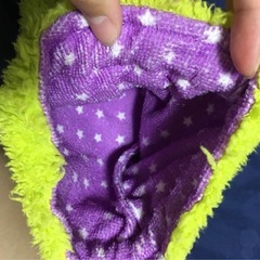 ふわふわ　巾着袋の画像