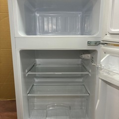 ★85L★⭐︎一人暮らしにオススメ！⭐︎Haier ハイアール 冷凍冷蔵庫 JR-N85B / 2018年製 清掃済み！※詳しい状態等は現物にてご確認ください。の画像