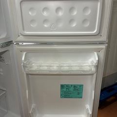 ★85L★⭐︎一人暮らしにオススメ！⭐︎Haier ハイアール 冷凍冷蔵庫 JR-N85B / 2018年製 清掃済み！※詳しい状態等は現物にてご確認ください。の画像