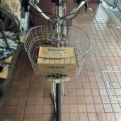 26インチ　パナソニックPanasonic電動アシスト自転車　内装３段変速　ハンドルロック機能付きの画像