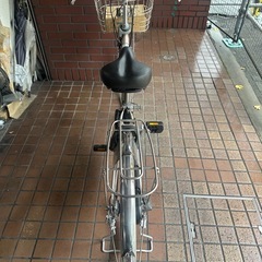 26インチ　パナソニックPanasonic電動アシスト自転車　内装３段変速　ハンドルロック機能付きの画像