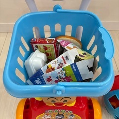 アンパンマン ショッピングカート 知育ボール付き（箱なし）の画像