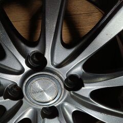 【ホンダ】人気の ガンメタ色 14インチ フィット シャトル FIT フリード スパイク インサイト【富山】+50 ET50 オフセット50 OFF50 中古４本 車検対応の画像