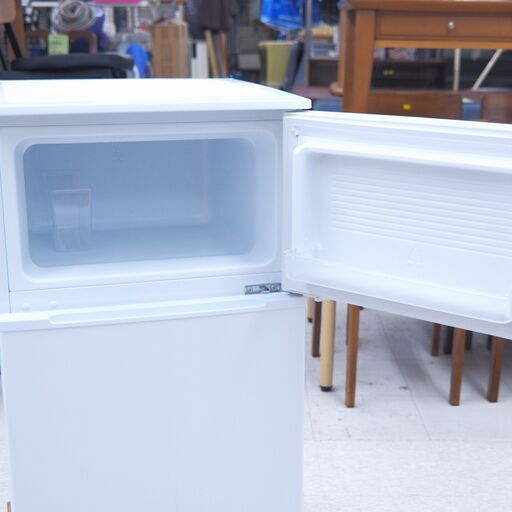 冷蔵庫　90L　2ドア　ヤマダ　YRZ-C09G1　リユース品　価格　11,800円