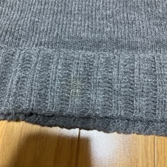 ニット　タートル　グレー　40の画像